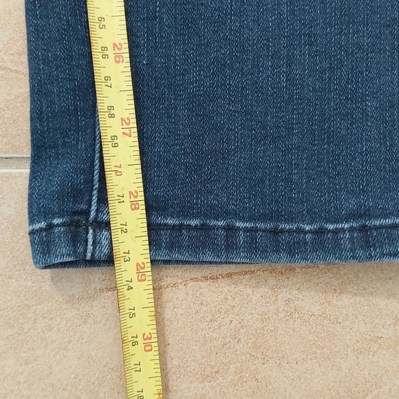 So Slimming Jeans by Chicos Blue Regular Size 0.5 (6) Women Stretch Pull on Long - Picture 13 of 13